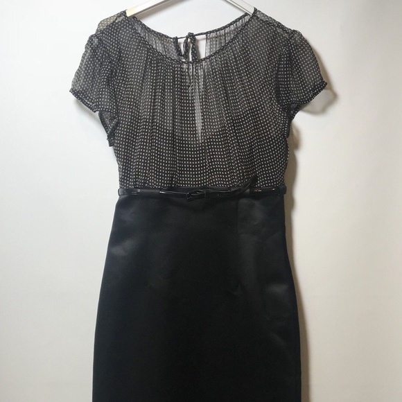 Tahari Arthur S. Levin Black Dress size 4P - Picture 1 of 6